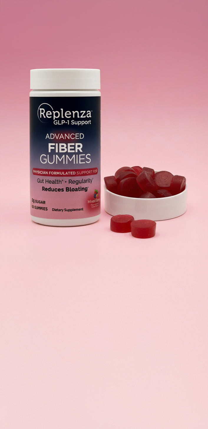 replenza dietary fiber supplement glp-1 relationship Fiber Gummies – Replenza